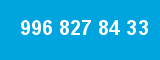 996 827 84 33 996 827 84 33